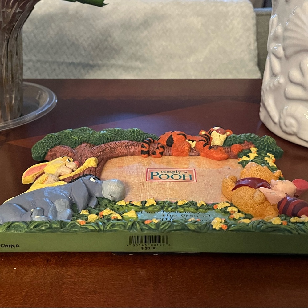 Disney Pooh and Friends Picture Frame - Green and Orange - Picture 5 of 6